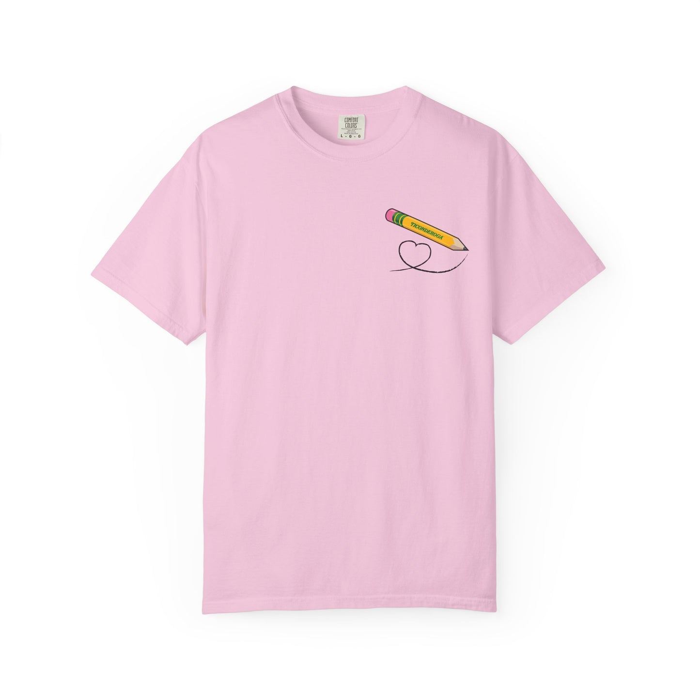 Drawn to Teach Unisex Comfort Colors Garment Dyed T-Shirt