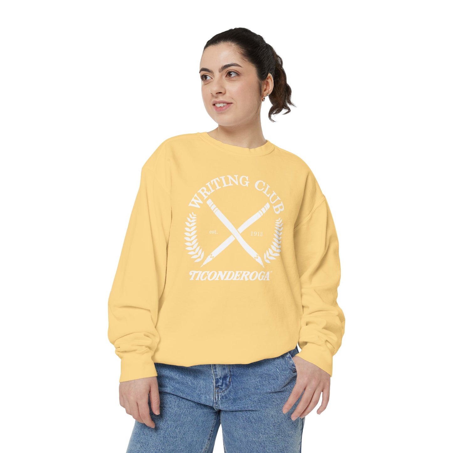 Writing Club - Unisex Comfort Colors Garment-Dyed Sweatshirt