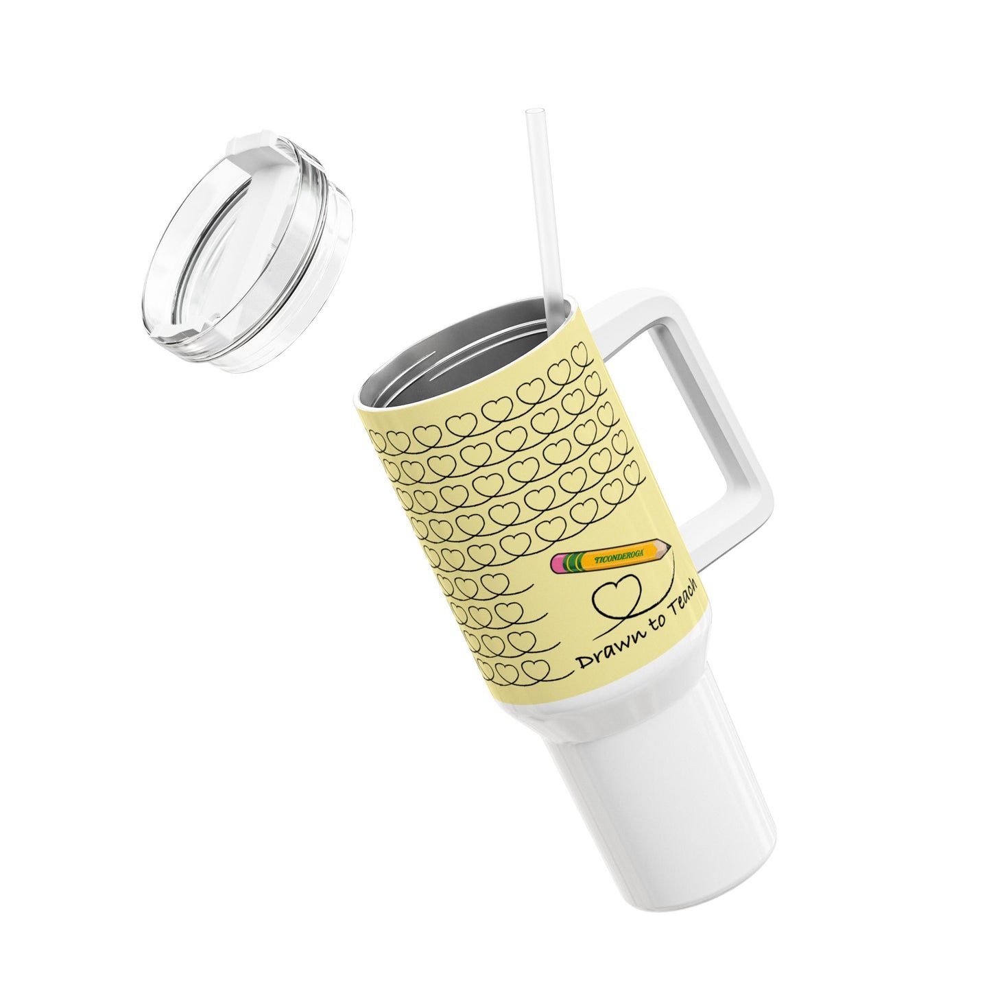 Drawn to Teach – Insulated Travel Mug