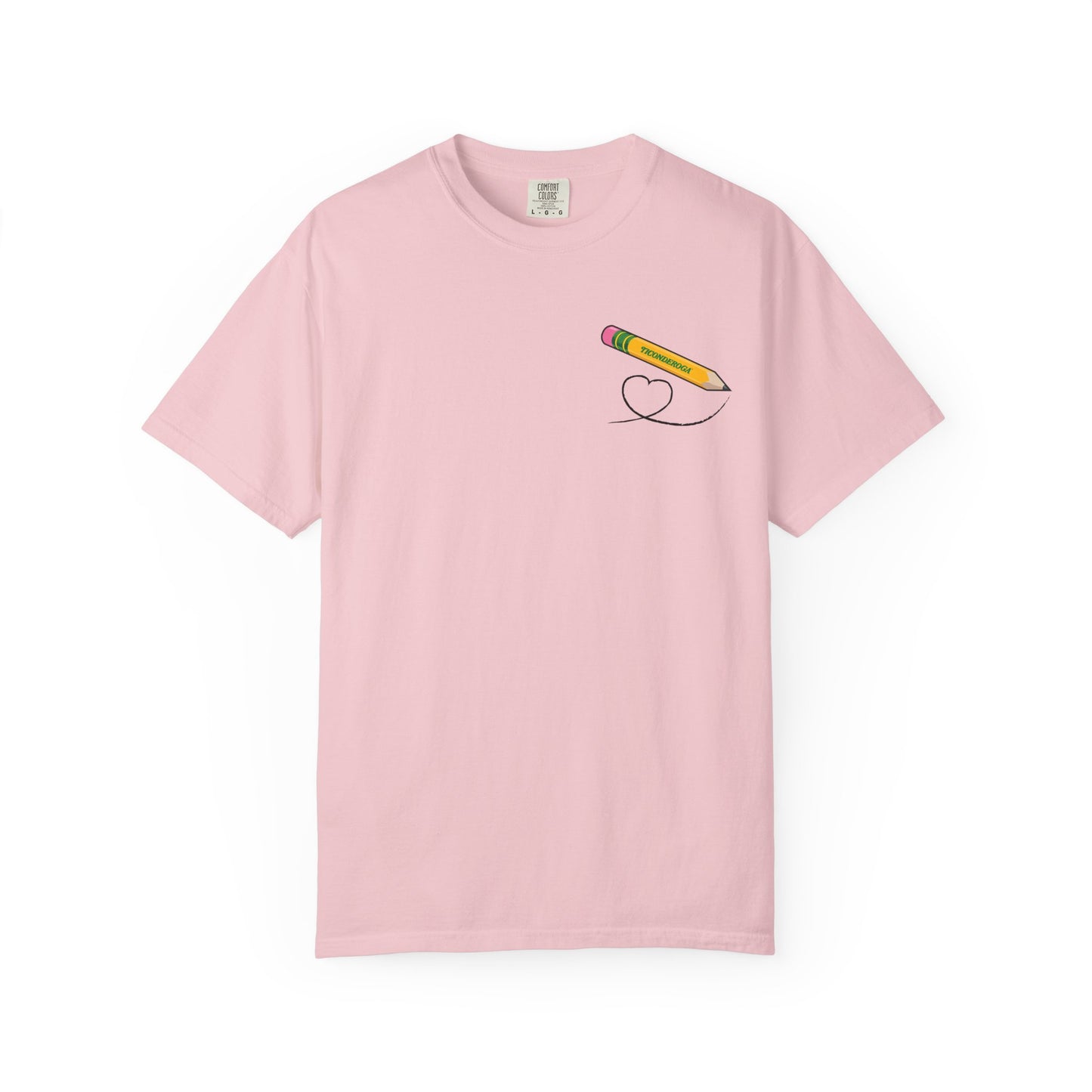 Drawn to Teach Unisex Comfort Colors Garment Dyed T-Shirt