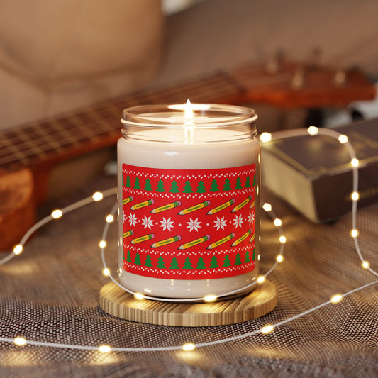 Ugly Sweater Soy Candle – Holiday Cheer 9oz