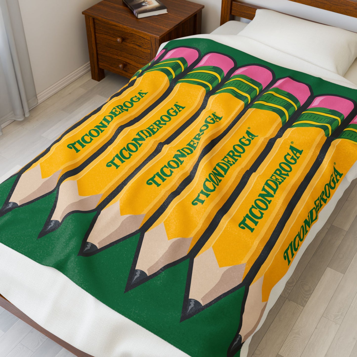 Little Pencil Pack - Velveteen Plush Blanket 2 Sizes