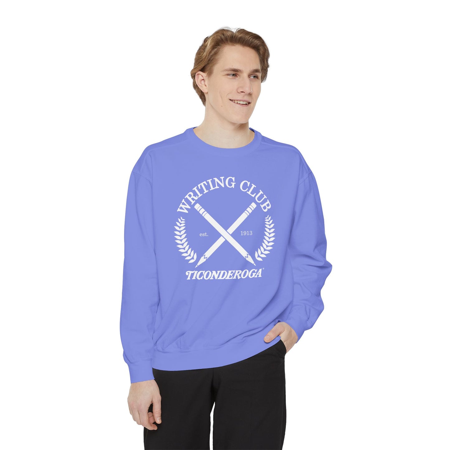 Writing Club - Unisex Comfort Colors Garment-Dyed Sweatshirt