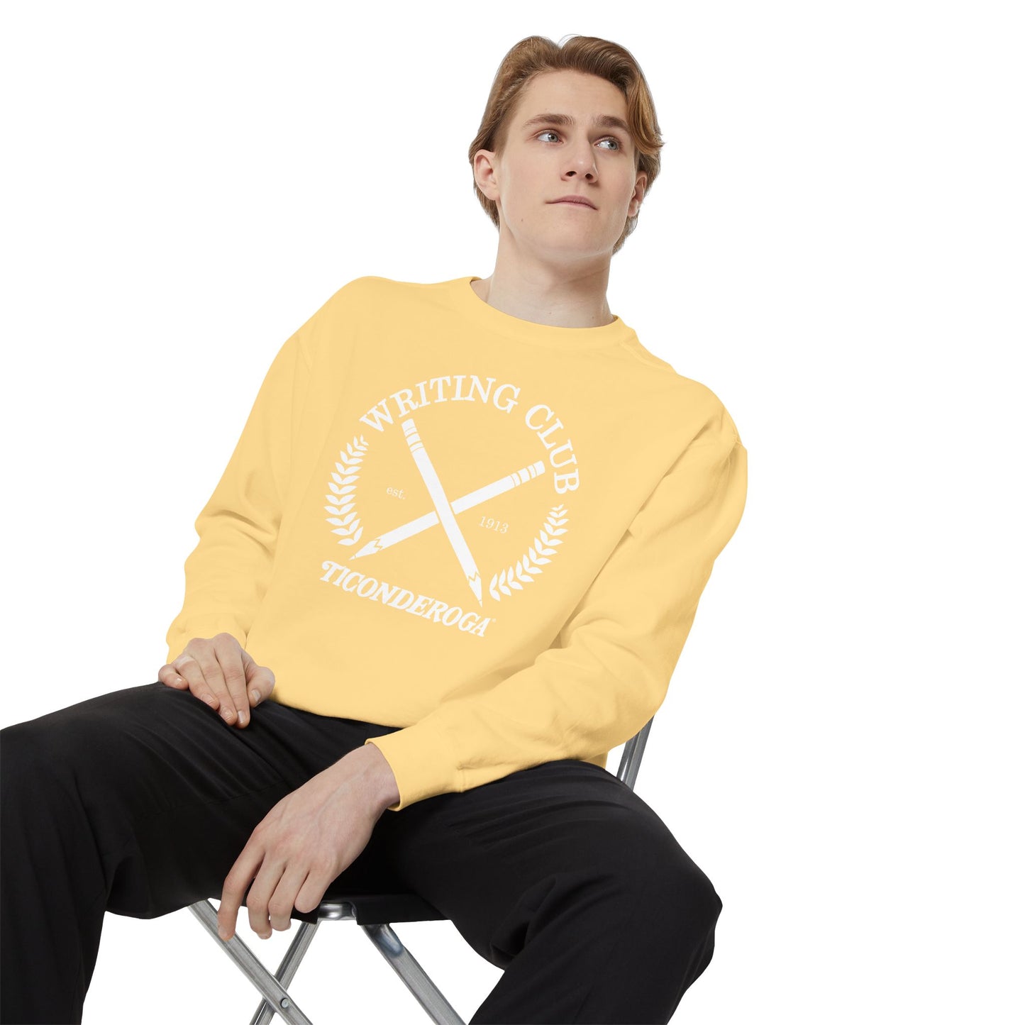 Writing Club - Unisex Comfort Colors Garment-Dyed Sweatshirt