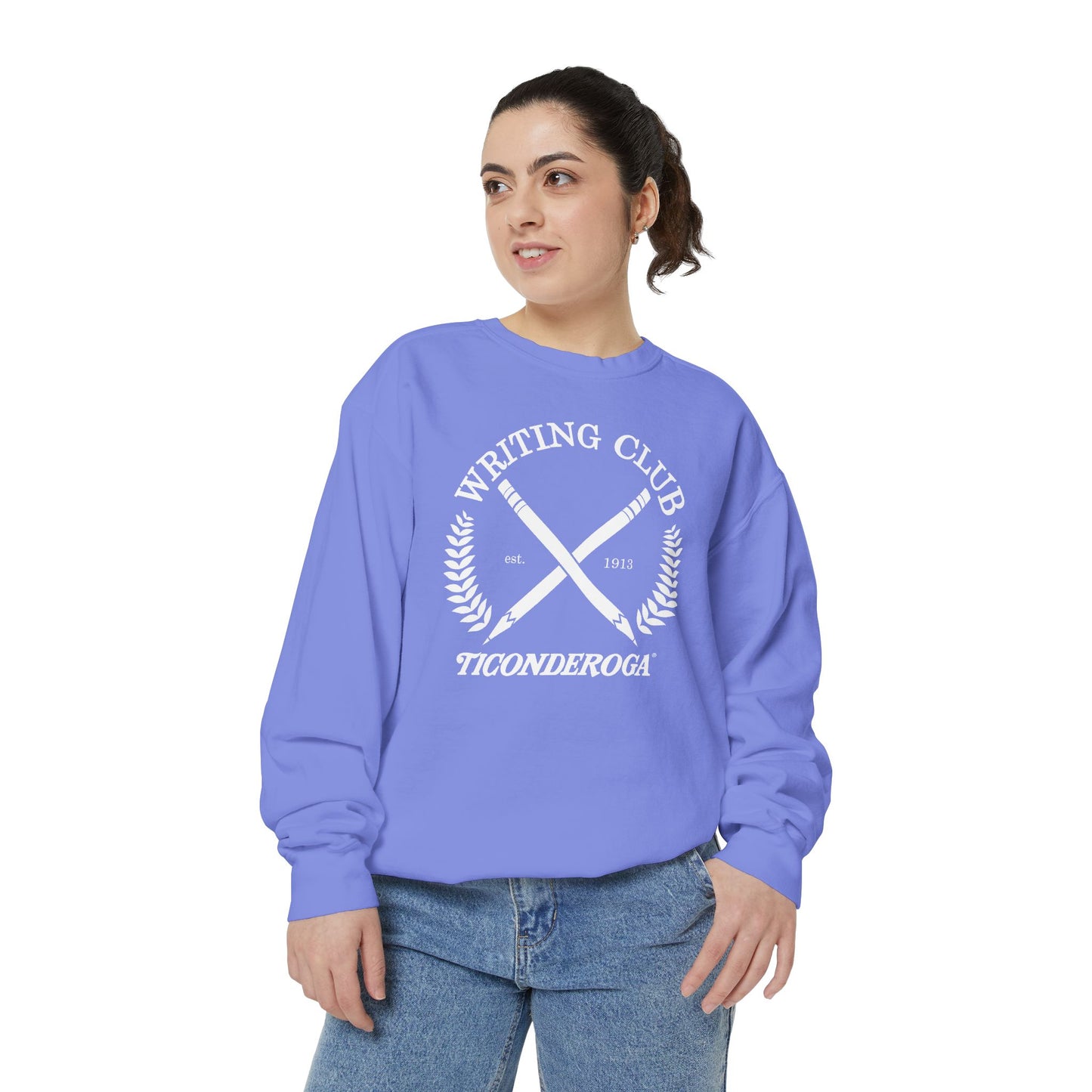 Writing Club - Unisex Comfort Colors Garment-Dyed Sweatshirt